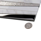 Villa Pyramids White Marble & Glass Mosaic Tile | Tile Club