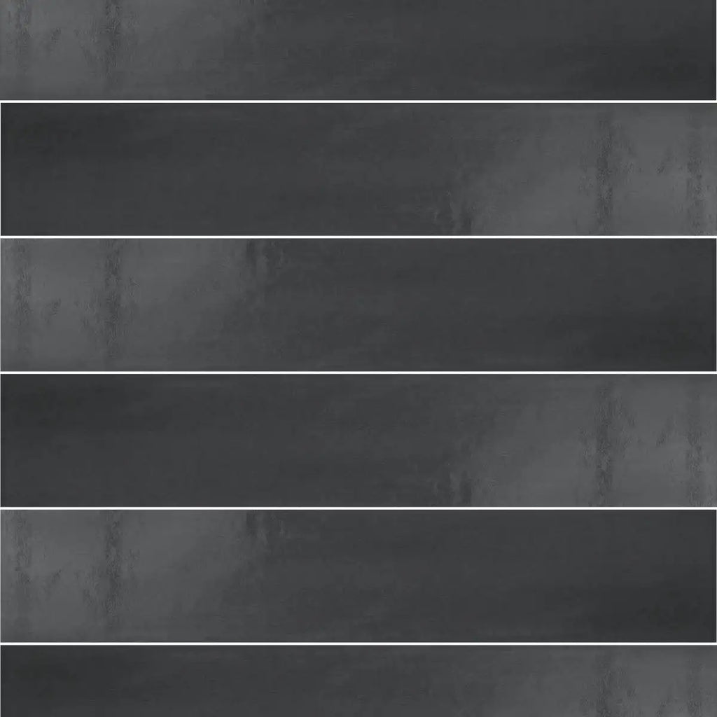 Sonus Brick Slate Glossy Subway Tile | Tile Club