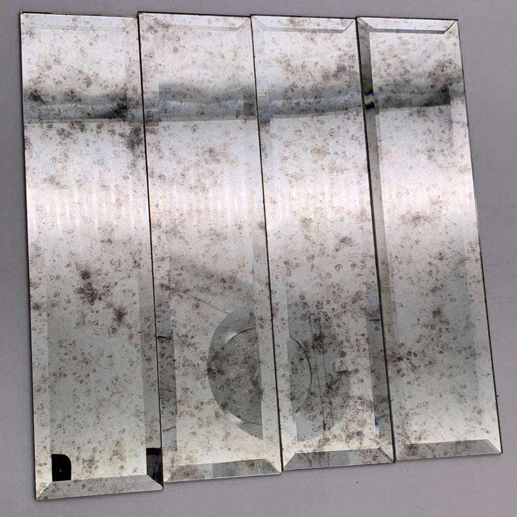 3x12 Beveled Antique Mirror Glass Subway Tile | Tile Club