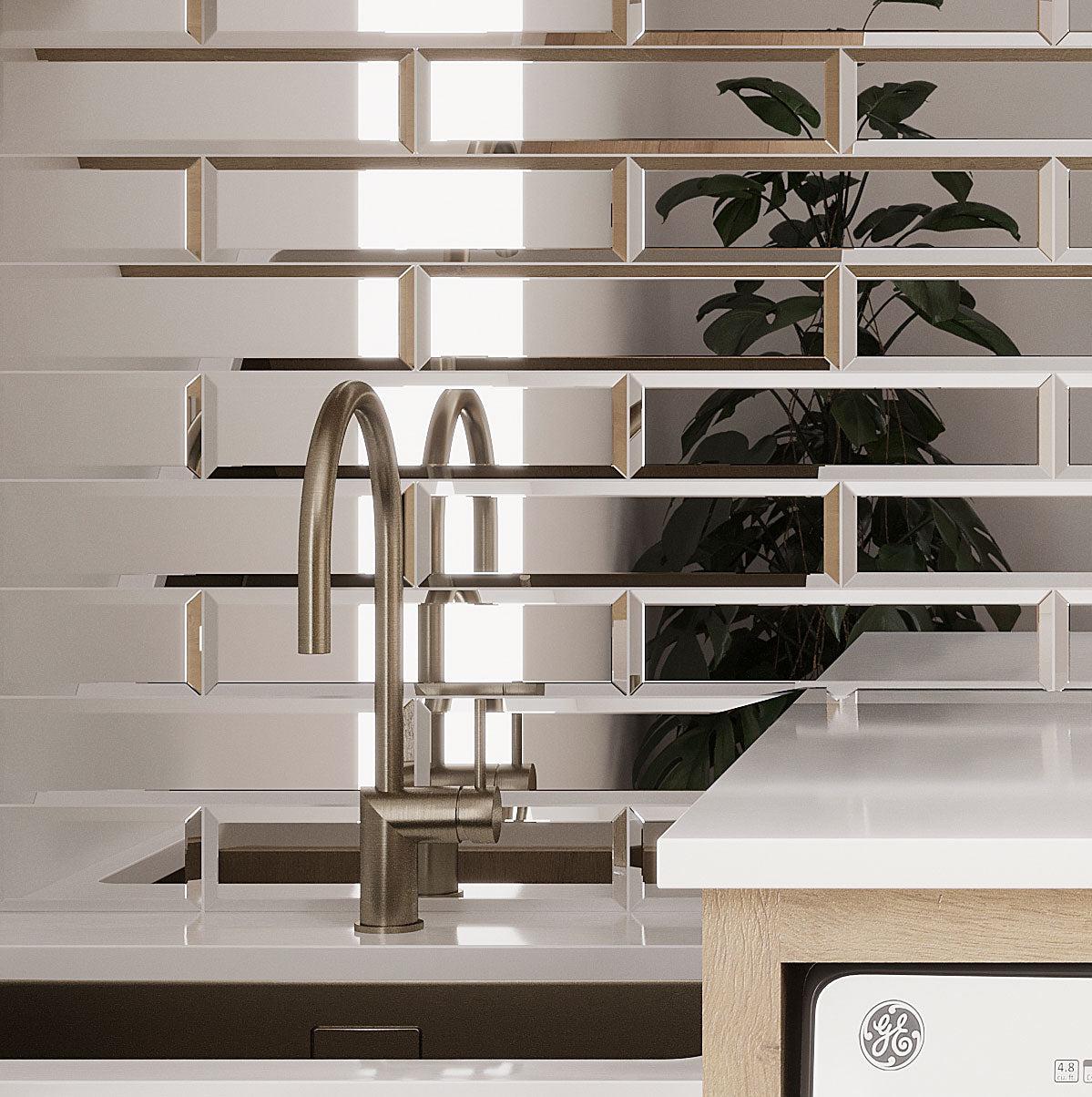 Translucent Glass Tile Clear Subway Tile Sick Of Subway Tile? Here Are Alternatives