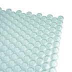 Pale Aqua Glass Penny Round Tile | Tile Club