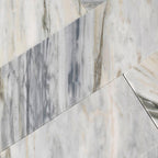 Calacatta Bluette Honed Marble Subway Tile 4x12 | Tile Club
