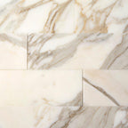 Calacatta Gold Polished Marble Subway Tile 4X12 | Tile Club
