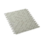 Glacial White Glass Brick Tile | Tile Club