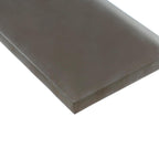 Glacier Ash Gray 3X6 Frosted Glass Subway Tile | Tile Club