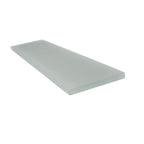 Glacier Aura Gray 3X12 Frosted Glass Tile | Tile Club