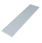 Glacier Aura Gray 3X12 Polished Glass Tile | Tile Club