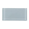 Glacier Aura Gray 3X6 Polished Glass Subway Tile