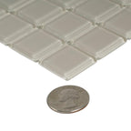 Glacier Beach 1X1 Polished Glass Tile Sample | Tile Club