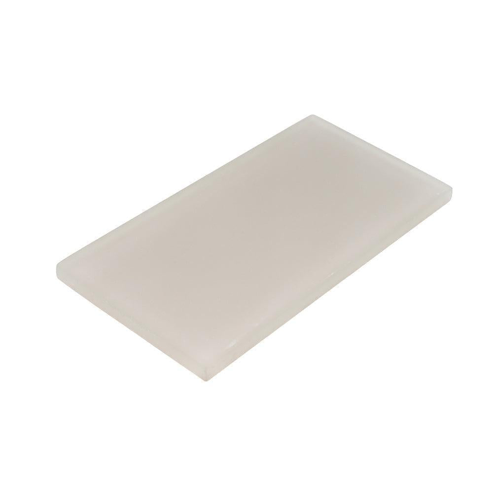 Glacier Beach 3X6 Frosted Glass Subway Tile | Tile Club