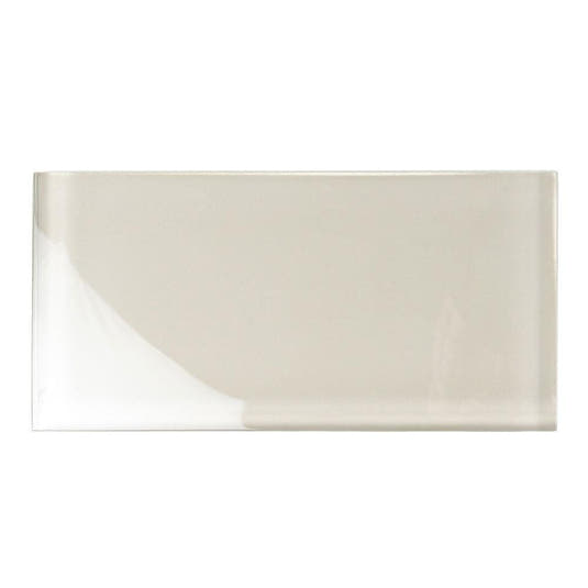 GLACIER BEACH 3" x 6" POLISHED GLASS TILE