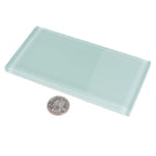 Glacier Breeze 3X6 Polished Glass Subway Tile | Tile Club