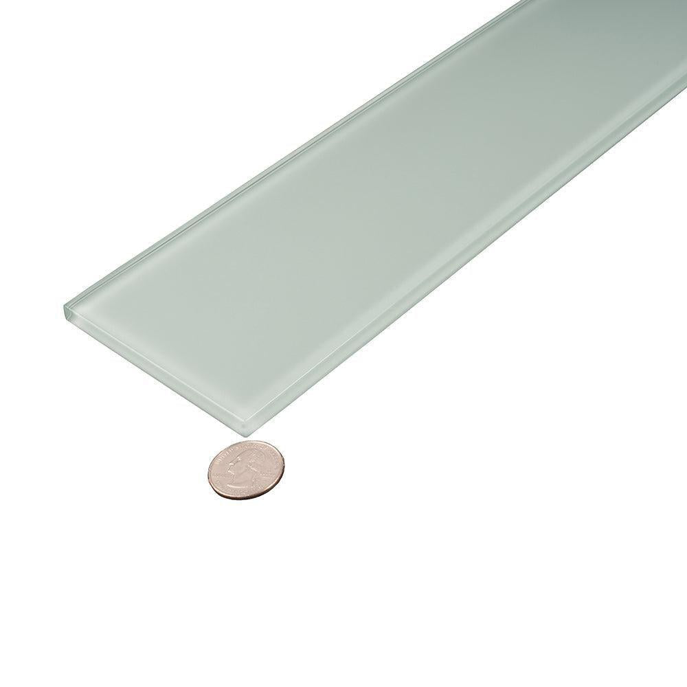 Glacier Breeze 4X16 Polished Glass Tile | Tile Club