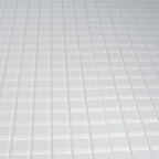 Glacier Pure White 1X1 Polished Glass Tile | Tile Club