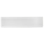 Glacier Pure White 3X12 Polished Glass Tile