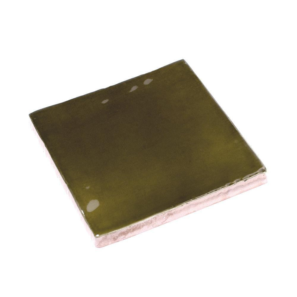 Lake Basil Ceramic Square Tile 4x4 | Tile Club