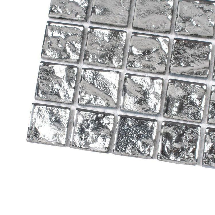 Mizumi Nickel Glass Mosaic Tile | Tile Club