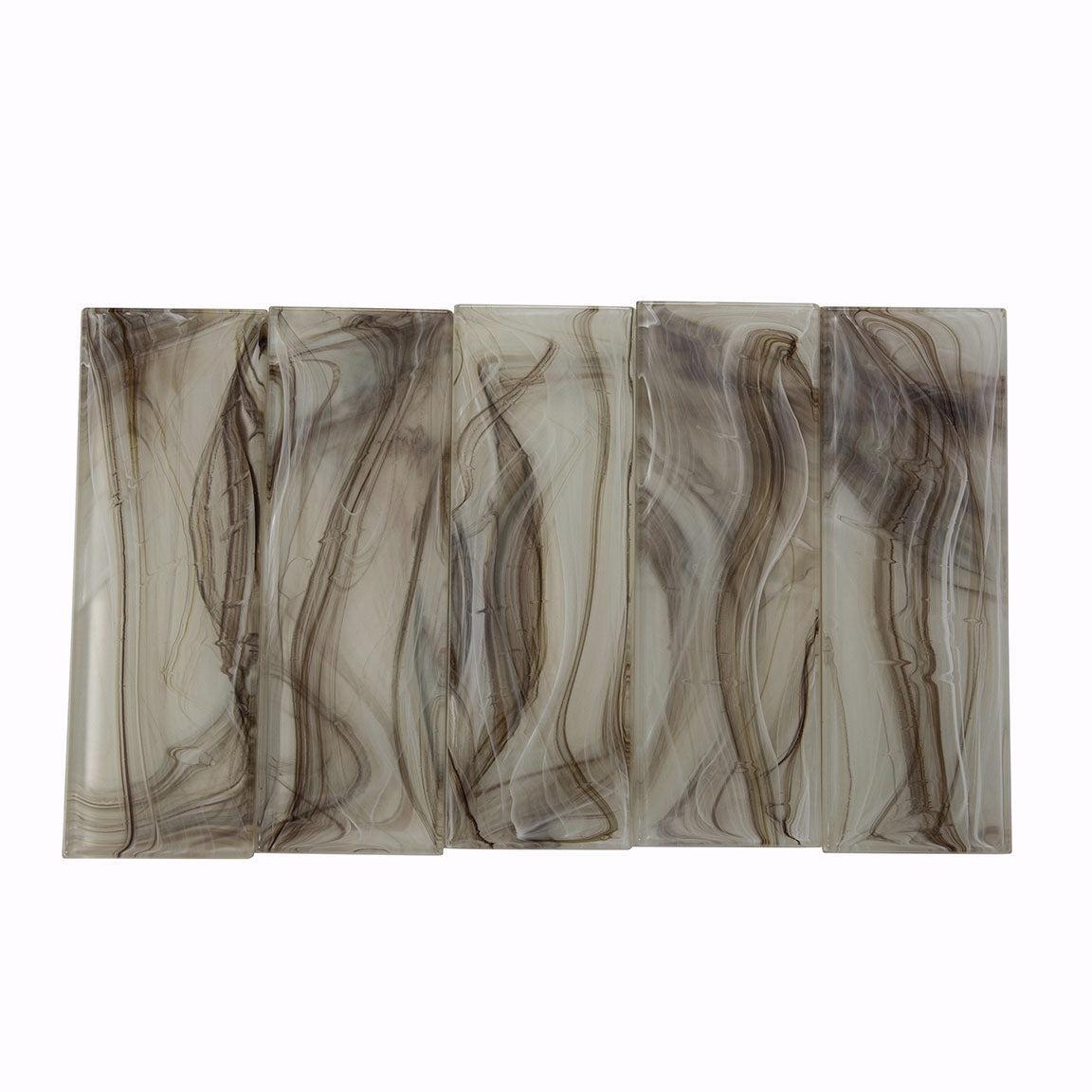 Sea Glass Amber 3X9 Subway Tile | Tile Club