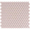 Pink Buttons Porcelain Penny Round Tile