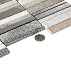 Villa Rapids Quartz & Glass Mosaic Tile | Tile Club