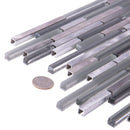 Waterfall Haze Linear Glass & Metal Mosaic Tile | Tile Club