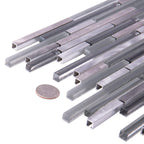 Waterfall Haze Linear Glass & Metal Mosaic Tile | Tile Club