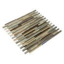 Waterfall Slate Linear Glass And Slate Mosaic Tile | Tile Club