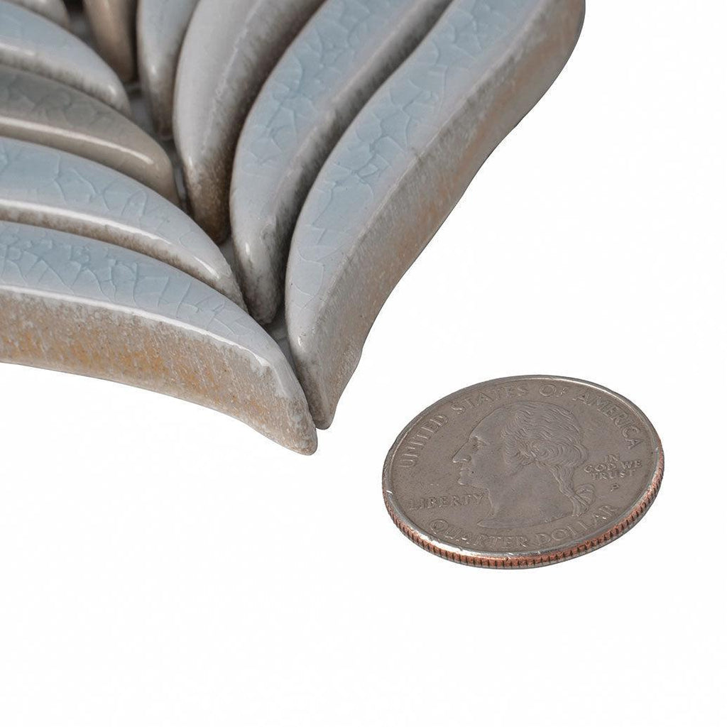 Chateau Blue Sprig Ceramic Mosaic Tile | Tile Club