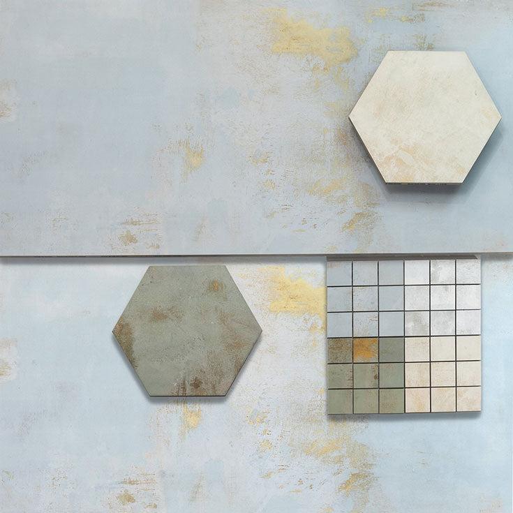 Gilded Age Blue Porcelain Tile 20x40 | Tile Club