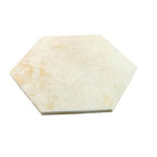 Gilded Age Ivory Hexagon Porcelain Tile | Tile Club