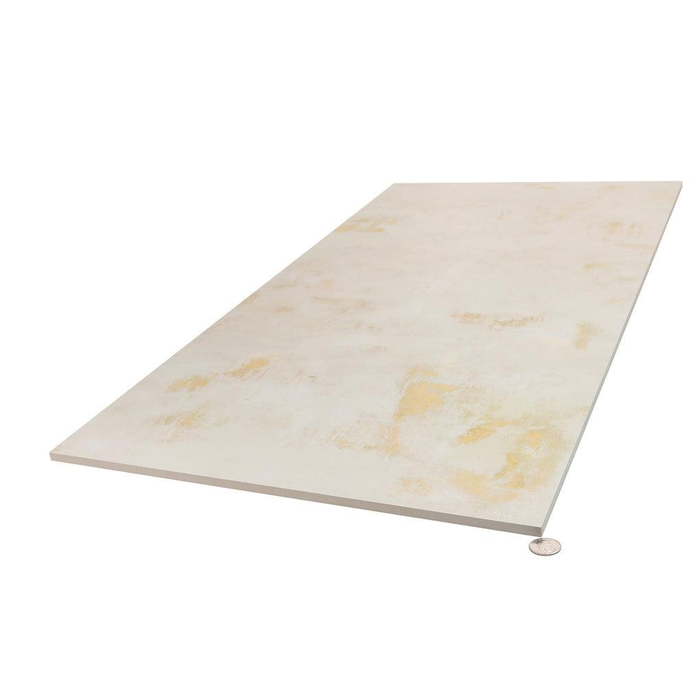 Gilded Age Ivory Porcelain Tile 20x40 | Tile Club