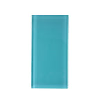 Glacier Aqua 3X6 Polished Glass Subway Tile | Tile Club