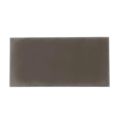 3x6 Gray Frosted Glass Tile|Tile Club