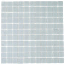 Glacier Aura Gray 1X1 Frosted Glass Tile Sample