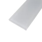 Glacier Aura Gray 3X6 Frosted Glass Subway Tile | Tile Club