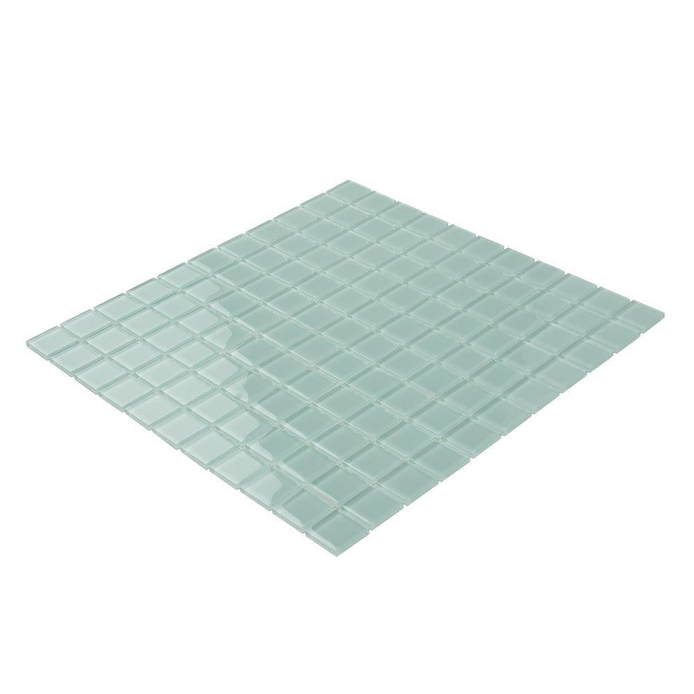 Glacier Breeze 1X1 Polished Glass Tile | Tile Club