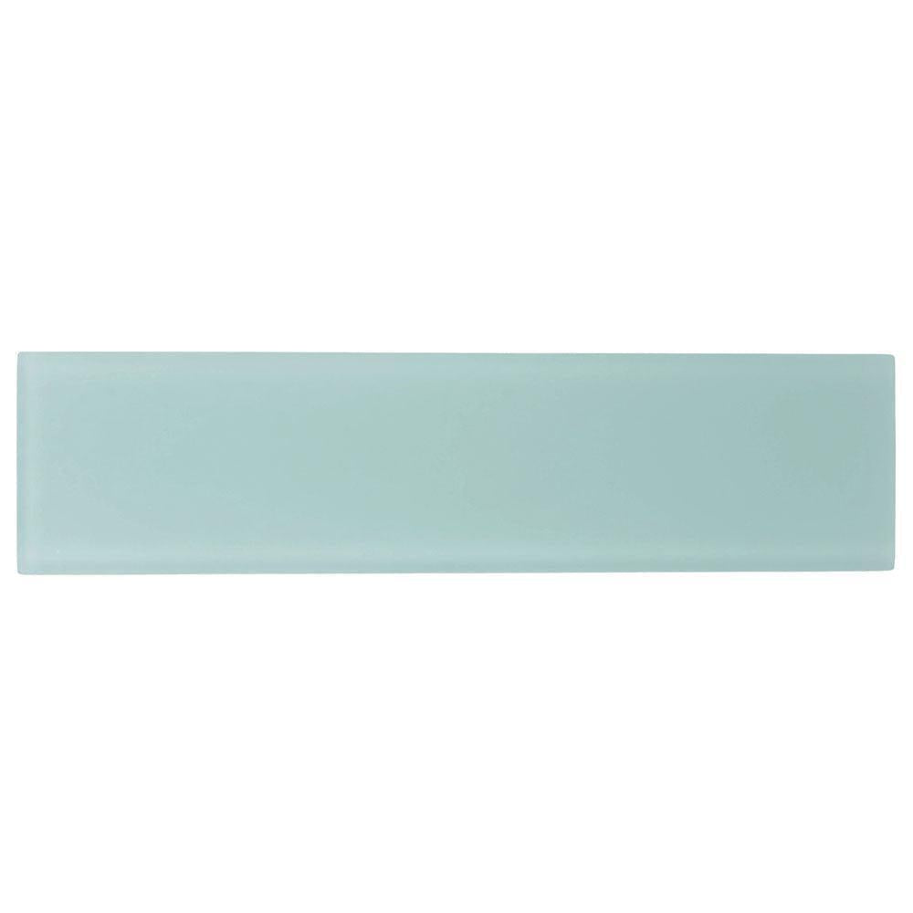 Glacier Breeze 3X12 Frosted Glass Tile
