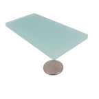 Glacier Breeze 3X6 Frosted Glass Subway Tile | Tile Club