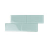 Glacier Breeze 3X6 Polished Glass Subway Tile