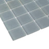 Glacier Dark Gray 1X1 Frosted Glass Tile
