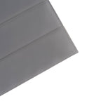 Glacier Dark Gray 3" x 12" Frosted Glass Tile | Tile Club