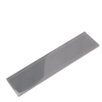 Glacier Dark Gray 3"x12" Polished Glass Tile | Tile Club