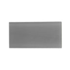 Glacier Dark Gray 3"x6" Frosted Glass Tile