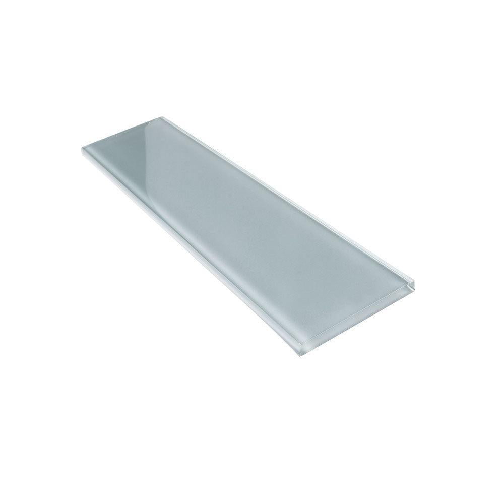 Glacier Gray 3X12 Polished Glass Tile | Tile Club