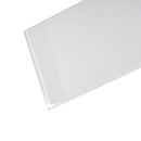 Glacier Pure White 8X16 Polished Glass Tile | Tile Club