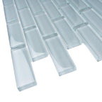 Gray Glass Brick Tile | Tile Club