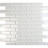Ice White Glass Brick Tile