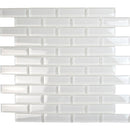 Ice White Glass Brick Tile