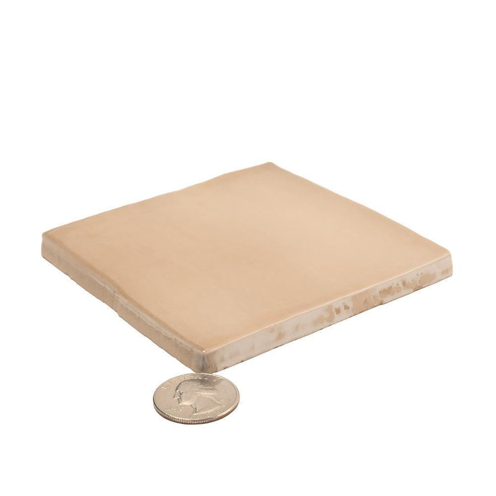 Lake Beige Ceramic Square Tile 4x4 | Tile Club