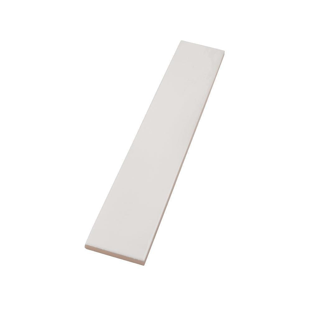 Lake White Ceramic Subway Tile 2.6x16 | Tile Club